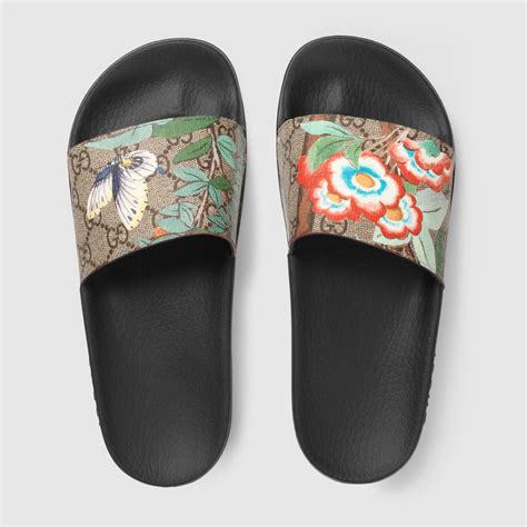 gucci women sliders|female Gucci slides.